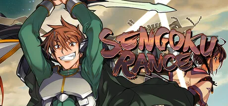 Sengoku Rance official store header art with the game logo over a battlefield scene